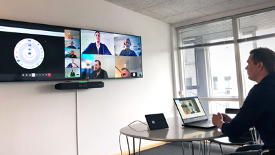 Optimale Teams-videomøder med godt videoudstyr&nbsp; i mødelokalerne