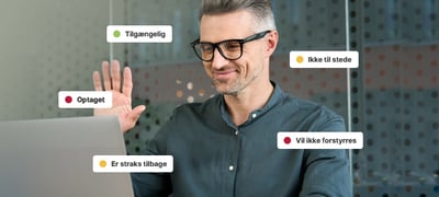 Hvor **** er Holger? Har du også uens status i Teams og i telefonsystemet?