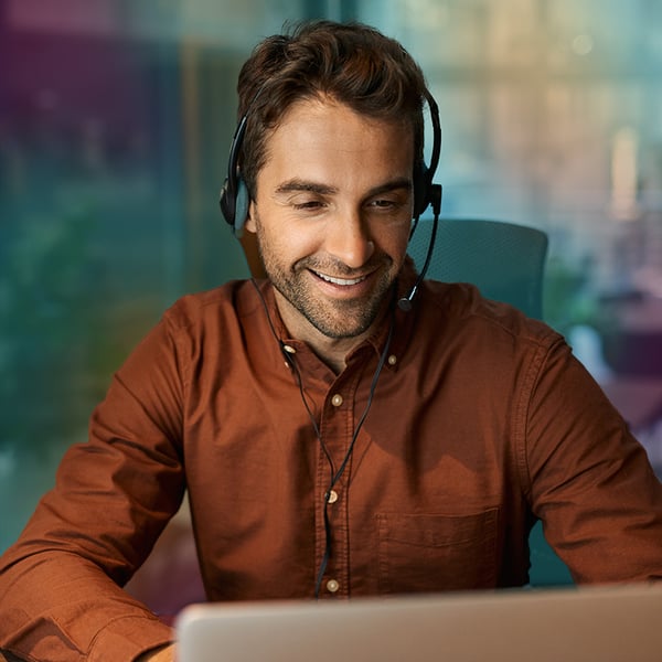 squared_man_brownshirt_headset