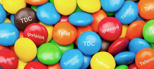 Bland selv mobiltelefoni til dit telefonsystem